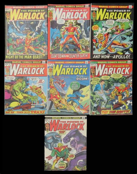 Comicconnect Warlock Comic Book Group Lot Vf