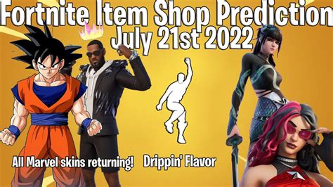 Fortnite Item Shop Prediction July 21st 2022 Fortnite Item Shop