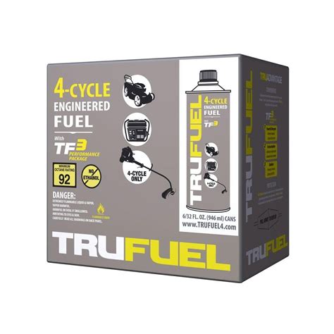 Trufuel 4 Cycle Ethanol Free Fuel 6 Pack 6527238 The Home Depot