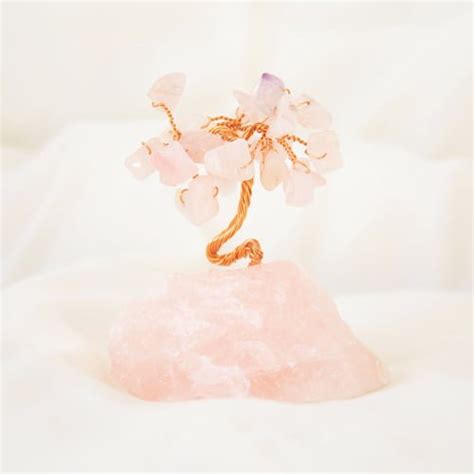 Arbre Quartz Rose Poussiere De Lune