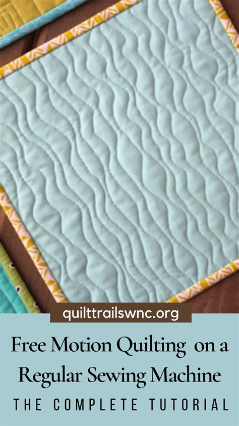 Free Motion Quilting Using Regular Sewing Machine Artofit