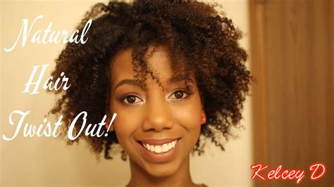 Natural Hair Twist Out Tutorial Youtube