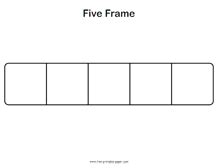 Five Frame Printable