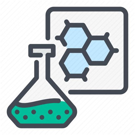 Flask Laboratory Chemistry Formula Icon Download On Iconfinder