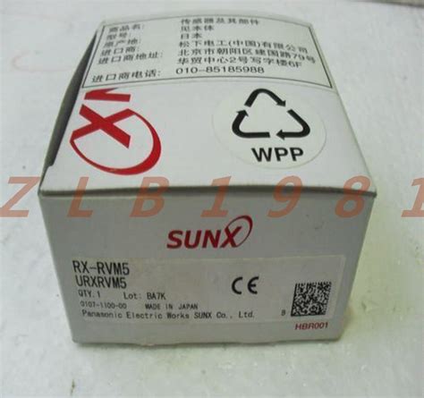 One New Sunx Photoelectric Switch Rx Rvm Ebay