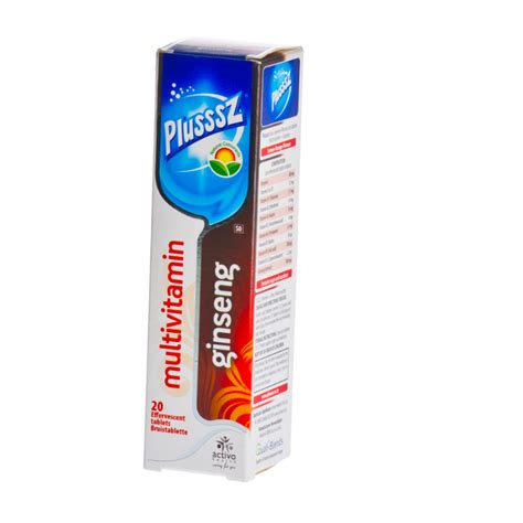 Plusssz Ginseng Multivitamin Activo Health