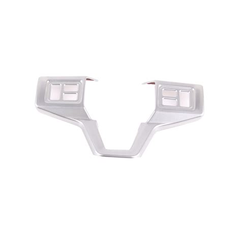 Abs Silver Steering Wheel Panel Trim Cover For Polaris Rzr Pro Xp