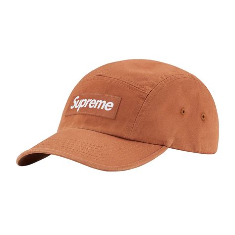 Washed Chino Twill Camp Cap Spring Summer 2023 Supreme