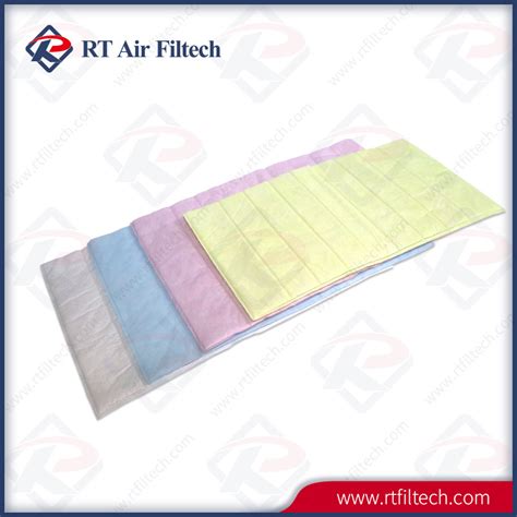 Air Filter Melt Blown Synthetic Media Roll F Pocket Filter Media