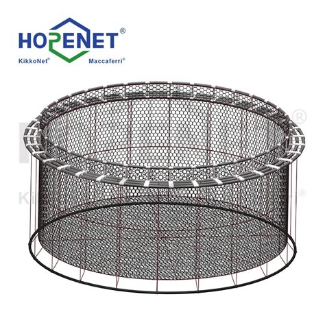 Hopenet Plastic Mesh Fish Farm Net Cage Fish Farming Equipment Nets