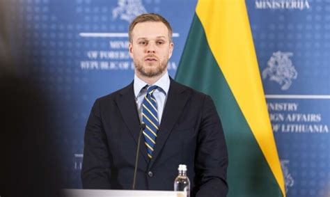 G Landsbergis dalyvaus diskusijose JAV aptars saugumo situaciją