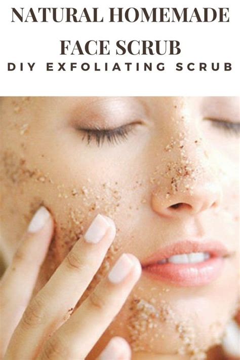 Natural Homemade Face Scrub Diy Exfoliating Scrub Women Community