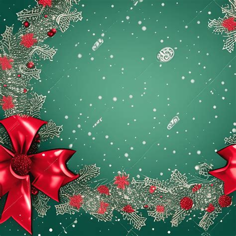 Fantasy Christmas Background With Glitter Snow And Wreath Notepad