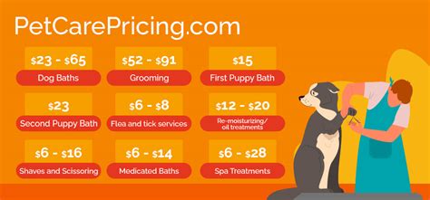 dog grooming prices     cost  groom  dog  salons