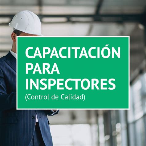 Capacitaci N Para Inspectores Control De Calidad Ide