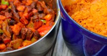 Gizdodo Peppered Gizzard And Plantains With Jollof Rice 7