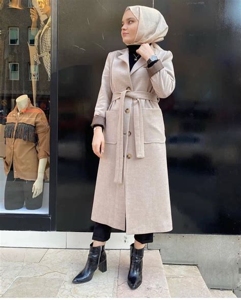 Trench Coat Fashion Dresses Winter Fitness Jackets Quick Outfits Instagram Modern Hijab