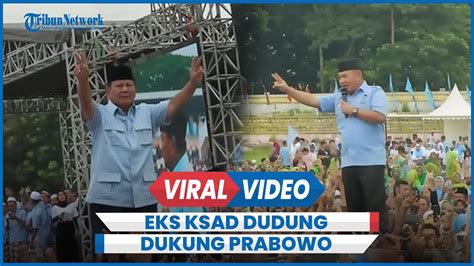 Eks KSAD Dudung Abdurachman Dukung Prabowo Beliau Tak Ada Kepentingan