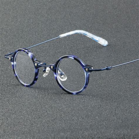 New Style Small Round Acetate Eyeglass Frames Retro Japanese Glasses Spectacles Ebay