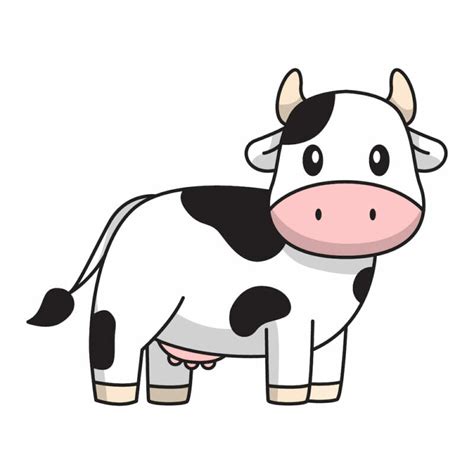 How To Draw A Cow Easy Step By Step Video Tutorial