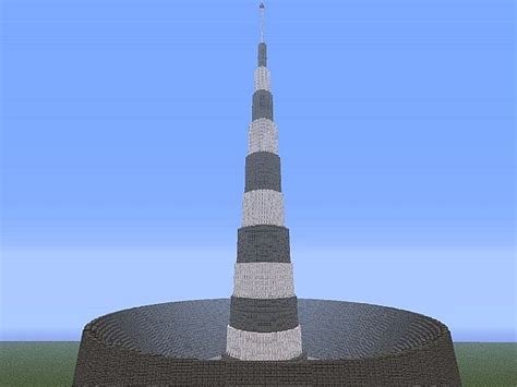 Sci-Fi Spawn Tower Minecraft Map