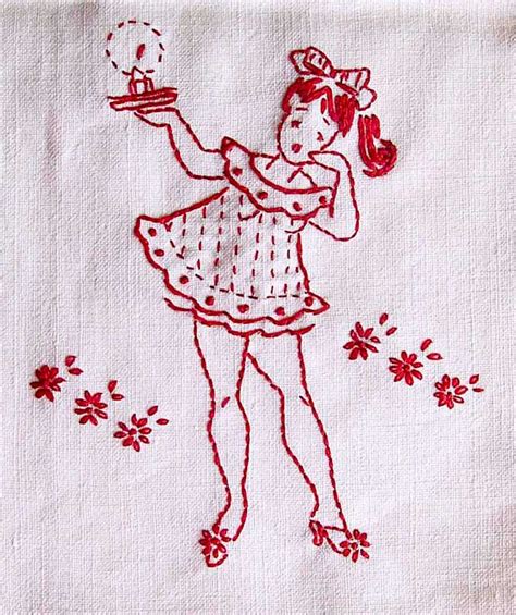 Redwork Hand Embroidery Patterns Free Embroidery Shops