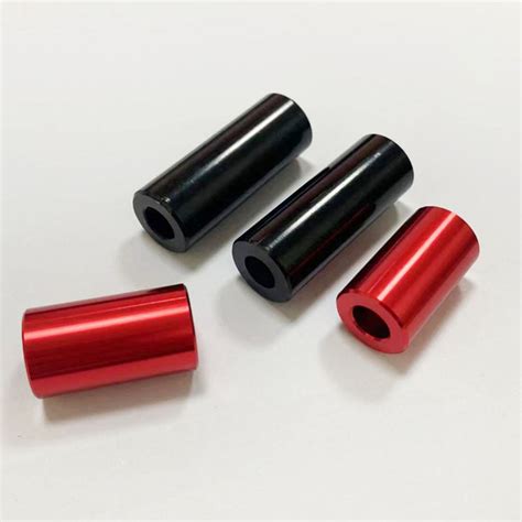 M M M M M Aluminum Anodized Colorful Round Spacer Cylindrical