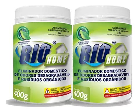 Limpa Fossa E Caixa De Gordura Biohome 400g Kit 2 MercadoLivre