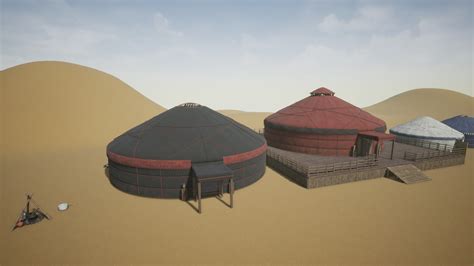 Nomadic Tents in Props - UE Marketplace