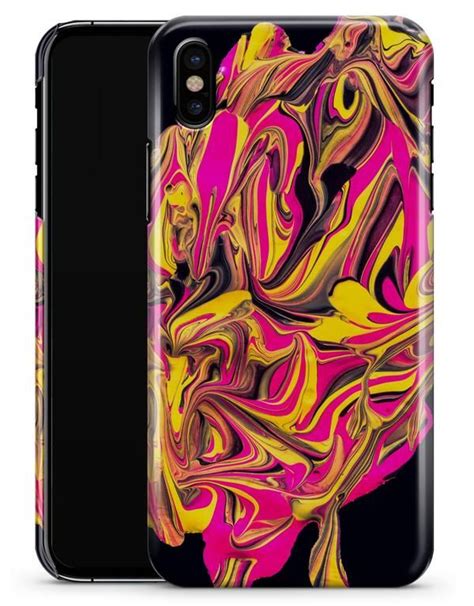 Liquid Abstract Paint V79 IPhone X Clipit Case