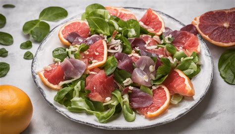 Orach and Grapefruit Salad - Your Gourmet Guru