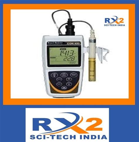 Conductivity Handheld Meters CON 450 Meter For Indsustrial Usage