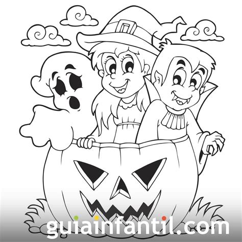 Halloween Dibujos Para Colorear