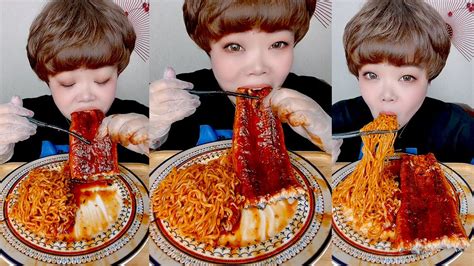 Mukbang Fatsongsong And Thinermao Asmr Mukbang Mukbangs Chinese Food Mukbang Boki