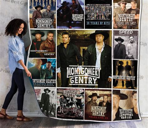 Order Montgomery Gentry Albums Cover Poster Version 3D Quilt Blanket ...