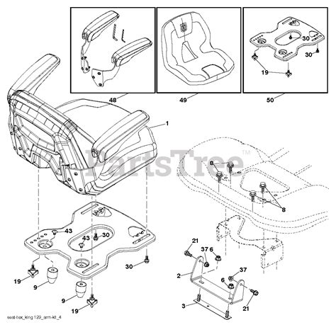 Husqvarna Ts 248 Txd 960410452 00 Husqvarna 48 Garden Tractor 2020 03 Seat Parts Lookup