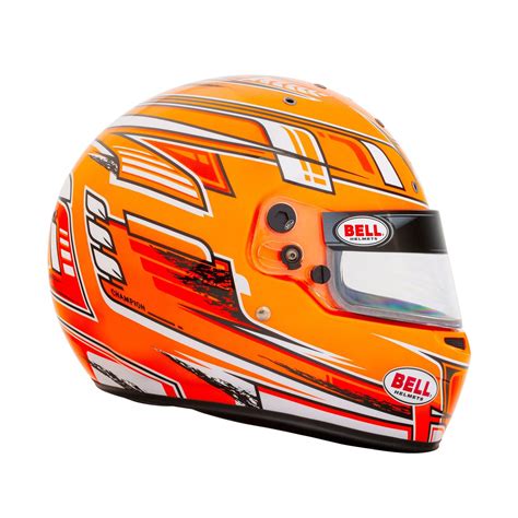 Bell Kc7 Cmr Champion Full Face Helmet Orange Orange Helmets Full