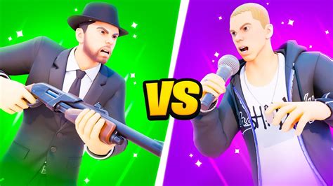 Eminem Vs Slim Shady Fortnite 1v1 Youtube