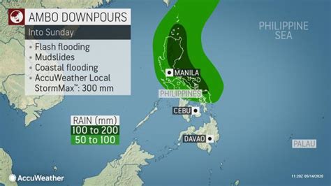 Typhoon Ambo Makes First Landfall In Philippines