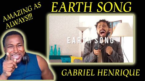 Earth Song Gabriel Henrique Cover Michael Jackson Reaction Youtube