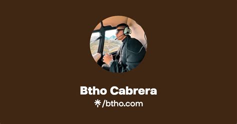 Btho Cabrera Instagram Facebook Linktree