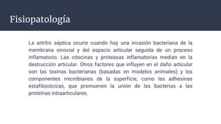 Artritis S Ptica Cl Nica De Reumatolog A Ppt