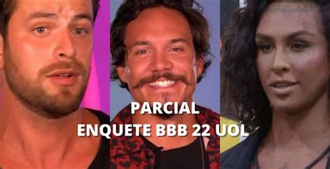 Parcial Enquete BBB 22 UOL Mostra Quem Sai No Domingo DCI