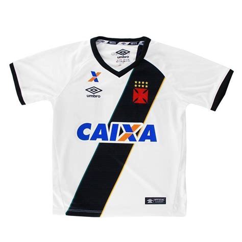 Camisa Umbro Vasco Ii Infantil Futfanatics