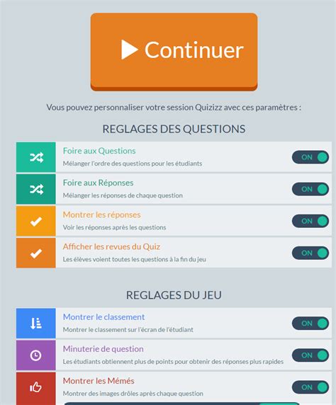 Questionnaires QUIZIZZ Santé et social Sciences et techniques