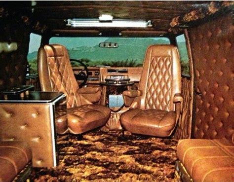 70s Van Custom Van Interior Custom Vans Van Interior