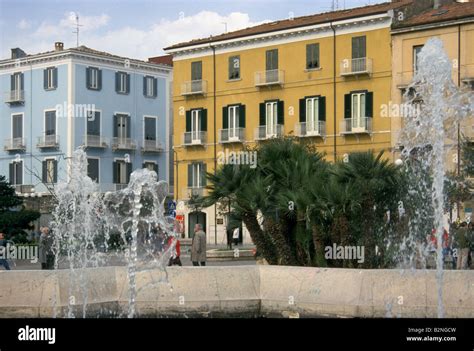 Piazza Vittorio Emanuele Campobasso Italy Stock Photo Alamy