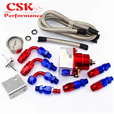 Regulador De Presi N De Combustible Ajustable Kit De Calibre Kit