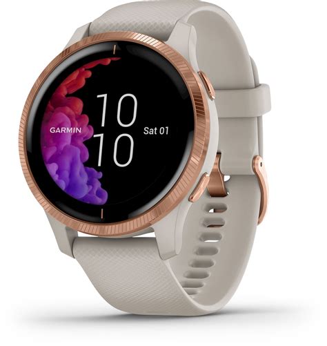 Garmin Venu Light Sandrose Gold Smartwatch Med Gps Och En Ljus