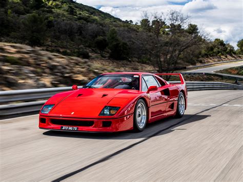 1990 Ferrari F40 Sothebys Sealed Ferrari F40 Allocated New To